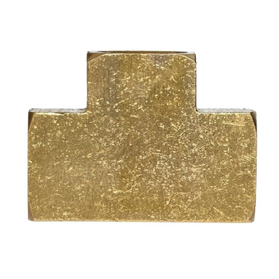 101-N5 FLOFLEX BRASS PIPE FITTING FEMALE TEE 3/4" FEMALE X 3/4" FEMALE X 3/4" FEMALE NPT